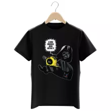 T-shirt Enfant Dark Vador « A vos ordres, mon Mètre... !! » – Parodie Star Wars