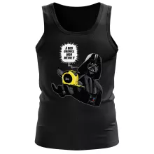 Débardeur Dark Vador « A vos ordres, mon Mètre... !! » – Parodie Star Wars