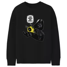 Pull Enfant Dark Vador « A vos ordres, mon Mètre... !! » – Parodie Star Wars
