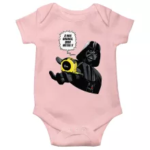 Body bébé (Filles) Dark Vador « A vos ordres, mon Mètre... !! » – Parodie Star Wars
