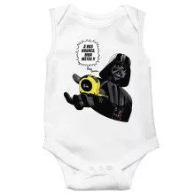 Body bébé Dark Vador « A vos ordres, mon Mètre... !! » – Parodie Star Wars