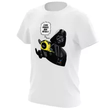 T-shirt Dark Vador « A vos ordres, mon Mètre... !! » – Parodie Star Wars