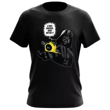 T-shirt Dark Vador « A vos ordres, mon Mètre... !! » – Parodie Star Wars