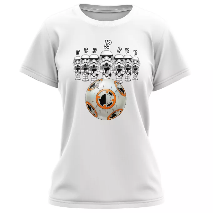 Magliette per Donne Paoridia Star Wars BB-8 X Stormtroopers