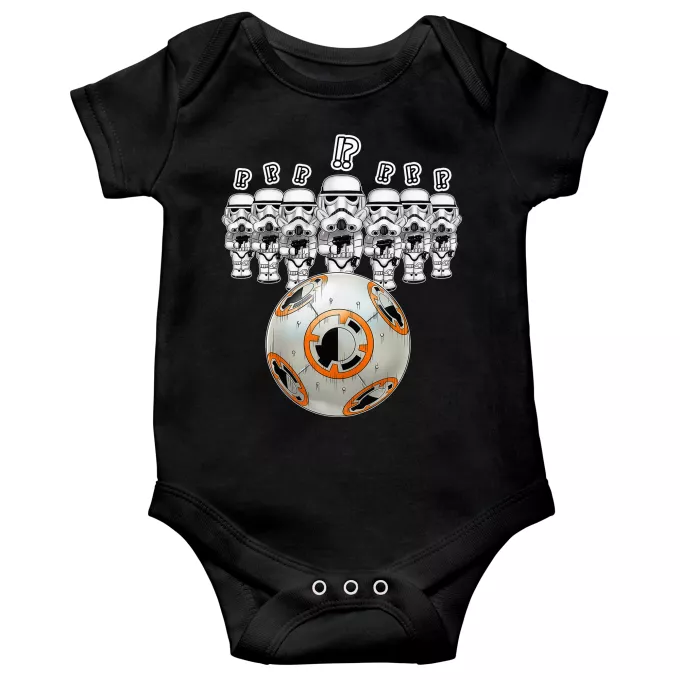 Body per bambini a maniche corte Paoridia Star Wars BB-8 X Stormtroopers