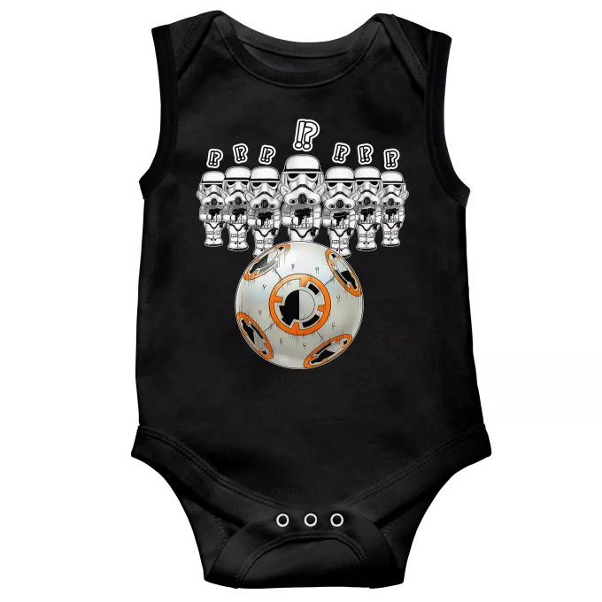 Body bimbo senza maniche Paoridia Star Wars BB-8 X Stormtroopers