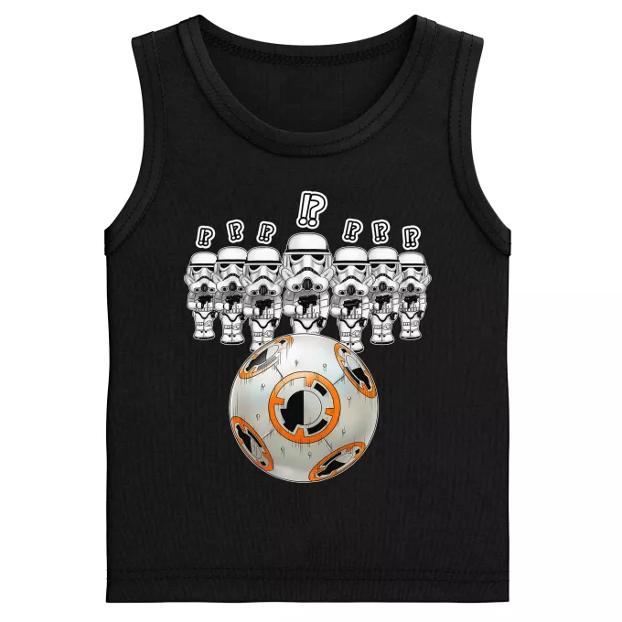Canotte da bambini e ragazzi Paoridia Star Wars BB-8 X Stormtroopers