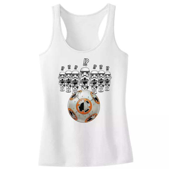 Canotte per bambine e ragazze Paoridia Star Wars BB-8 X Stormtroopers