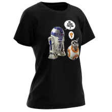 T-shirt Femme BB-8 « BB, je suis ton père !! » – Parodie Star Wars