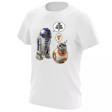 T-shirt BB-8 « BB, je suis ton père !! » – Parodie Star Wars