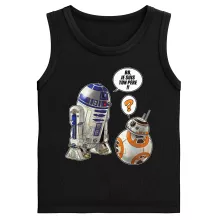Débardeurs Enfants BB-8 « BB, je suis ton père !! » – Parodie Star Wars
