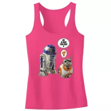 Débardeur Enfant Fille BB-8 « BB, je suis ton père !! » – Parodie Star Wars