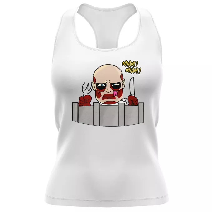 Linnen för kvinnor Parodi Attack on Titan Den kolossala Titan