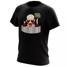 Camiseta El titán colosal – Parodia de Shingeki no Kyojin