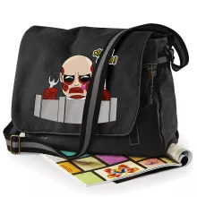 Der kolossale Titan Schultertasche – Parodie auf Attack on Titan