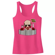 Colossal Titan Girls Kids Tank Top – Attack on Titan parody