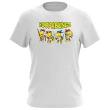 Maglietta Donatello “Donatello, Leonardo, Raphael, Michelangelo e Koopa Troopa” – Parodia dei Super Mario