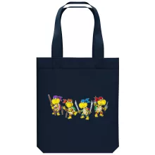 Saco (Tote Bag) de algodão orgânico Paródias de videojogos