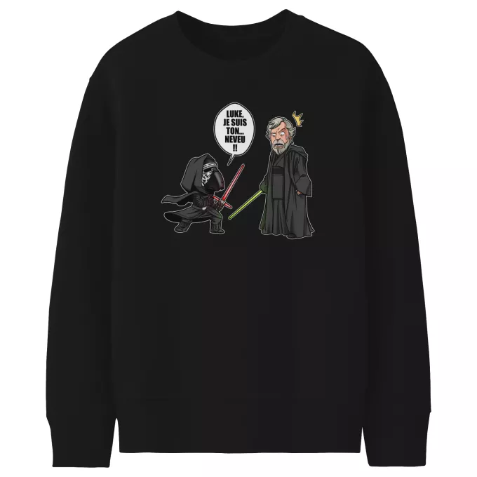 Pulls Enfants Parodie Star Wars Luke, je suis ton... ;) - Kylo Ren Vs Luke Skywalker