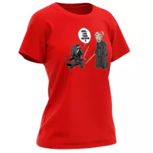 Kylo Ren Women T-shirt “Kylo Ren And Luke Skywalker” – Star Wars parody