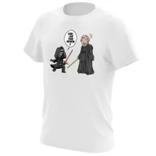 Kylo Ren T-Shirt “Kylo Ren And Luke Skywalker” – Star Wars parody