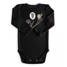 Kylo Ren Langärmliges Baby Strampler “Kylo Ren und Luke Skywalker” – Parodie auf Star Wars