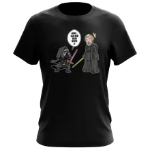 Kylo Ren T-Shirt “Kylo Ren und Luke Skywalker” – Parodie auf Star Wars