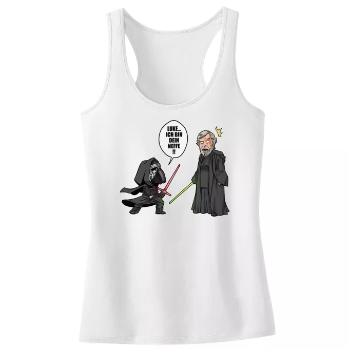 Mädchen Kinder Tank top Parodie auf Star Wars Kylo Ren und Luke Skywalker