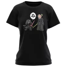 Camiseta Mujer Luke Skywalker “Luke Skywalker y Kylo Ren” – Parodia de Star Wars