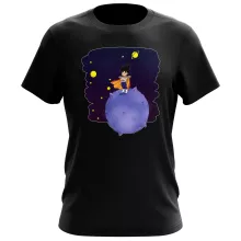 T-shirt O Principezinho Vegeta – Dragon Ball Z de parodia