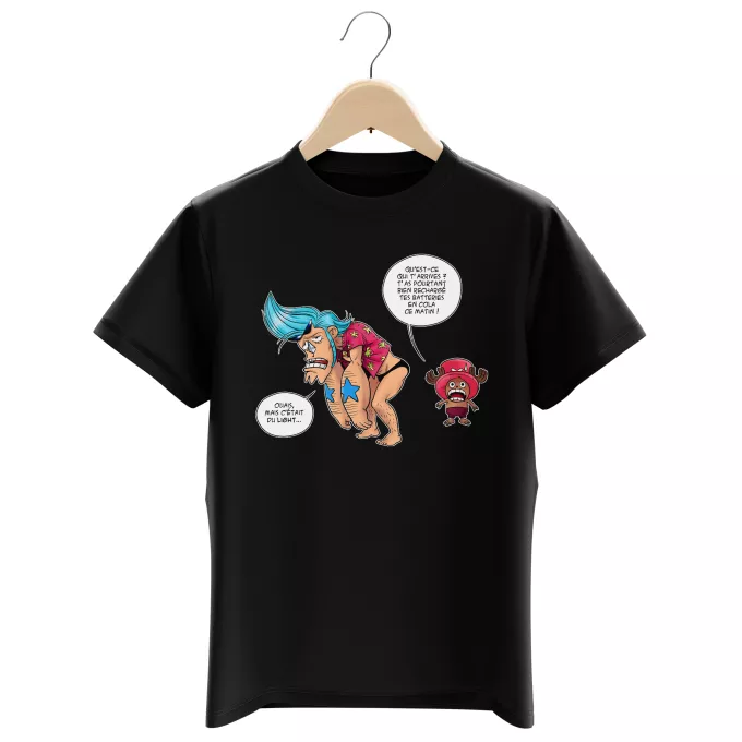 T-shirts Enfants Garçons Parodie One Piece Panne sèche ! - Chopper, Franky