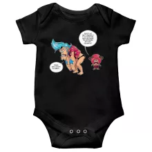 Body bébé manches courtes Parodies Manga