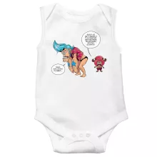 Body bébé Chopper « Panne sèche ! » – Parodie One Piece