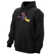 Zwart Kapshirt parodie Harry Potter - (Hoogwaardig Kapshirt - bedrukt in Frankrijk - Ref : 841)