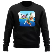 Camisola Link “Link e Casa do Kame” – Zelda de parodia