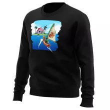 Camisola Link “Link e Casa do Kame” – Zelda de parodia