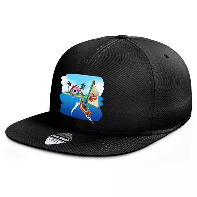Boné de Rapper Paródia Zelda Link e Casa do Kame