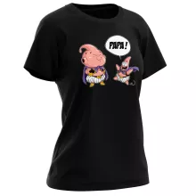 T-shirt Femme Boubou « Tel père tel fils (Version SD) » – Parodie Dragon Ball Z