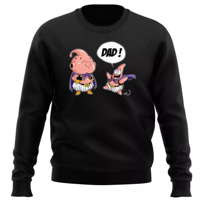 Tröjor Parodi Dragon Ball Z - DBZ Majin Buu och Patrik Stjärna