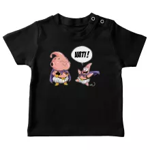 Majin Boo Baby T-shirt “Majin Boo und Patrick Star” – Parodie auf Dragon Ball Z