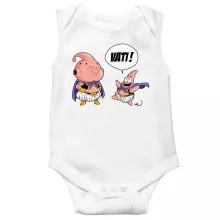 Majin Boo ärmelloser Baby Strampler “Majin Boo und Patrick Star” – Parodie auf Dragon Ball Z