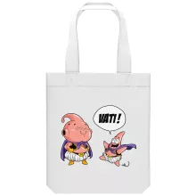 Majin Boo totebag “Majin Boo und Patrick Star” – Parodie auf Dragon Ball Z