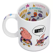 Majin Boo Tasse “Majin Boo und Patrick Star” – Parodie auf Dragon Ball Z