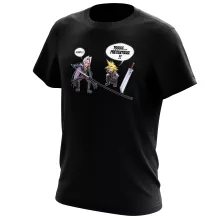 T-shirt Clad « Prétentieux !! » – Parodie Final Fantasy VII