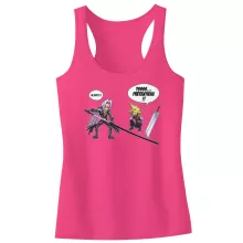 Débardeur Enfant Fille Clad « Prétentieux !! » – Parodie Final Fantasy VII