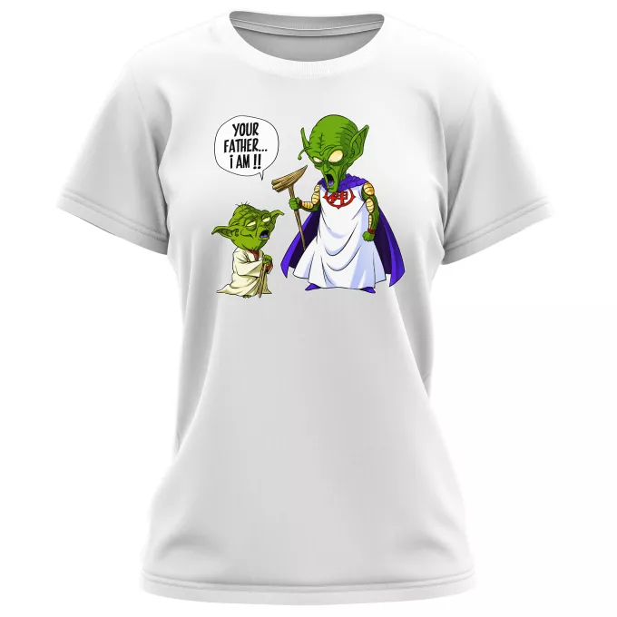 Magliette per Donne Paoridia Star Wars Yoda e Dio