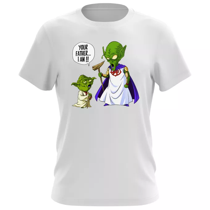 Magliette da Uomini Paoridia Star Wars Yoda e Dio