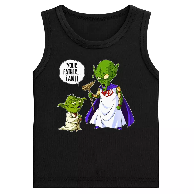 Canotte da bambini e ragazzi Paoridia Star Wars Yoda e Dio