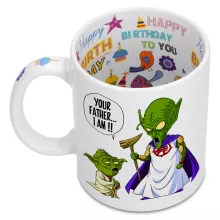 Tazza Yoda “Yoda e Dio” – Parodia dei Star Wars