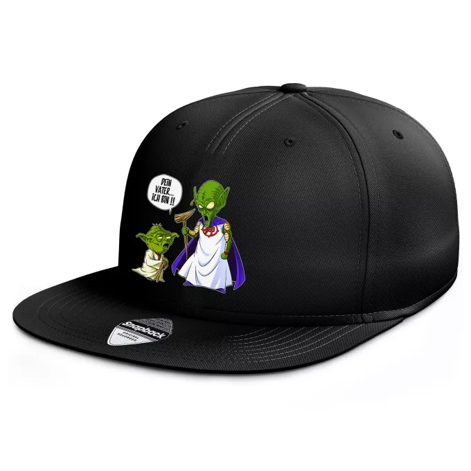 Rapper-Mütze Parodie auf Star Wars Yoda von Star Wars und Gott von DBZ